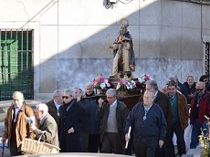 Procesión de los hermanos de San Antón